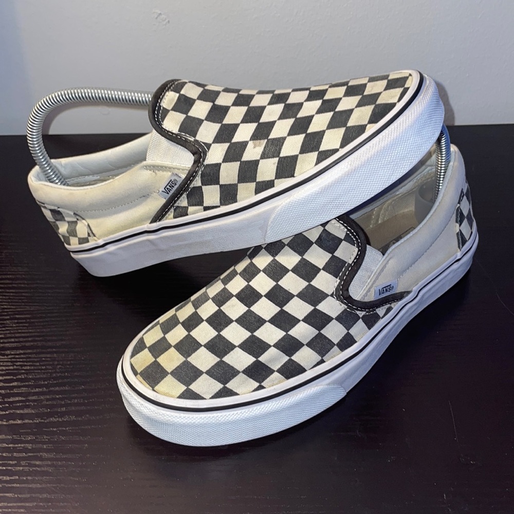 Checkered Vans